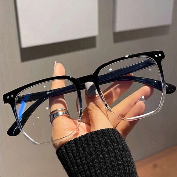 Accessories - BOGO! Blue Light blocking glasses Large Black Clear frames Non Prescription